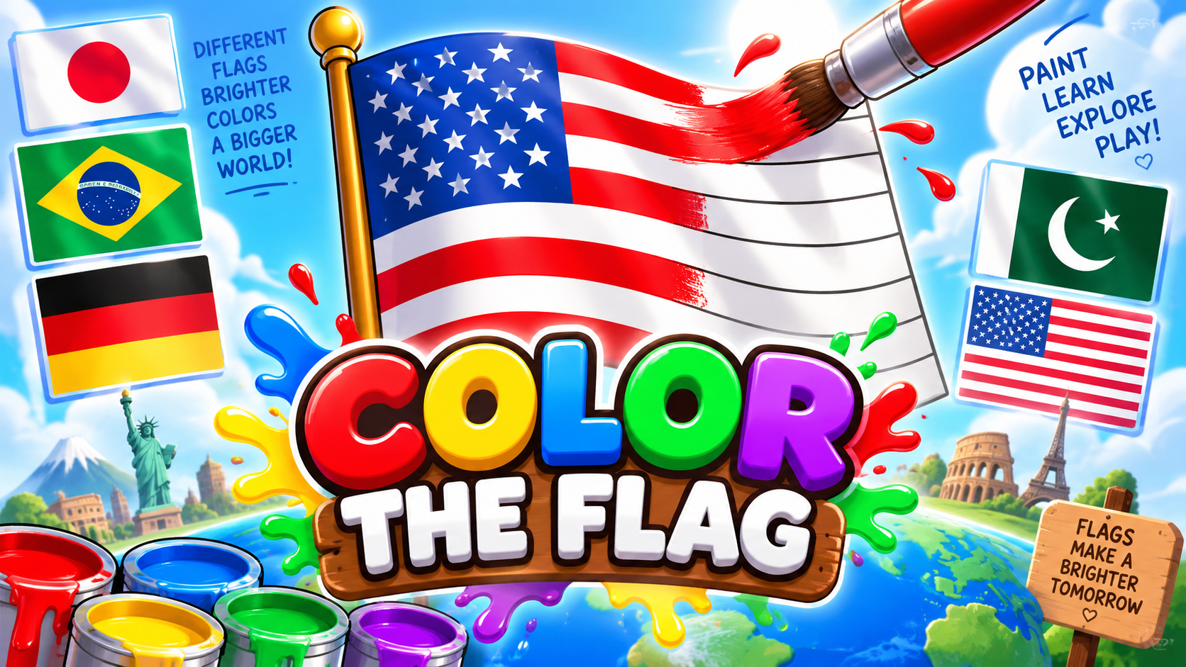 Color the flag
